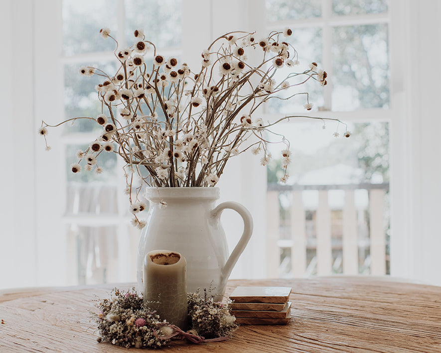 How to properly care for your dried flowers